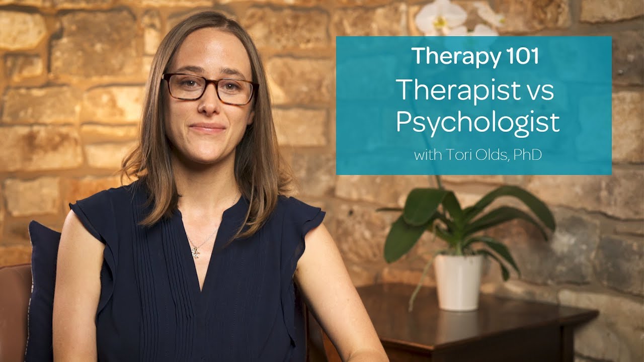 Therapist vs Psychologist YouTube