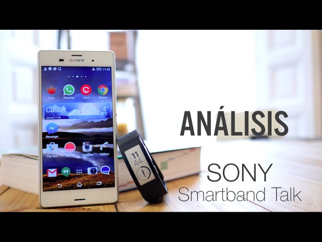 Analisis Sony Smartband Talk Review En Espanol Youtube