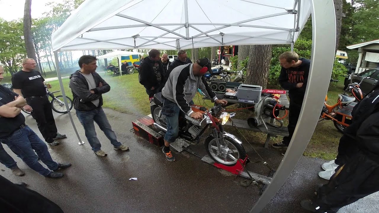 Bromsning av Zündapp KS50 -79  1080p