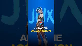 Arcane Accordion in Figma #Arcane #lol #jinx