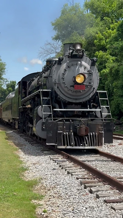 Classic steam engine train approaching! #train #classic #steamengine #locomotive #trains #views #old