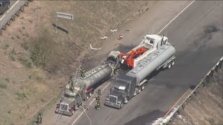 Colorado trucking company involved in fiery I-70 crash
