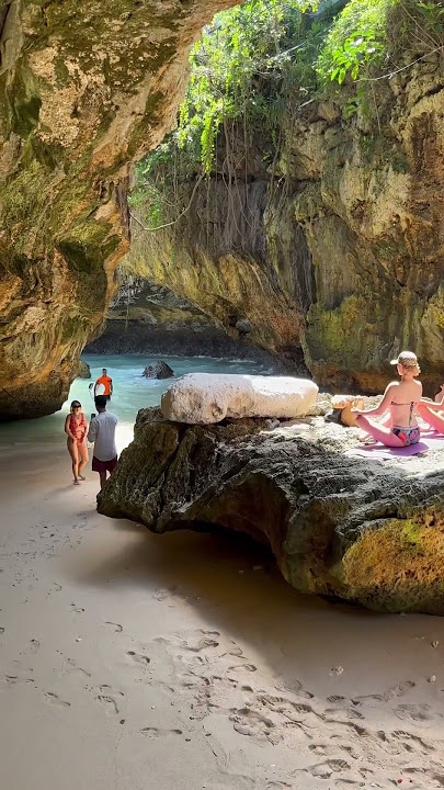A hidden gem in South Bali..The Suluban beach