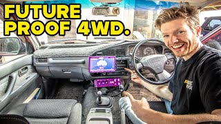 Turning my 30 year old Landcruiser into a Tesla (sort of)