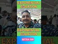 EXPONENTIAL EQUATION #maths #youtube #mathstricks