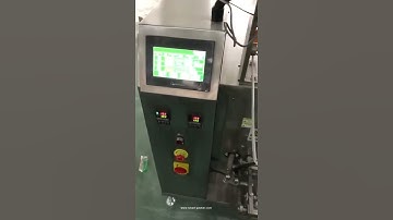 Auger screw filling type bag vertical filling sealing packaging machine with touch screen controller