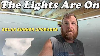 The Bunker Comes Alive with Power – Prepping for Off Grid Solar