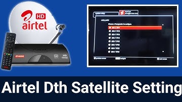 Airtel Dth Satellite Setting // Airtel Dth Entry Point Setting