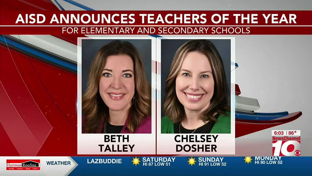 VIDEO Amarillo school district announces 20222023 teachers of the