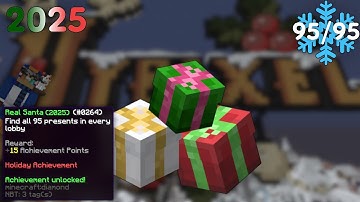 2025 Hypixel Guide! [95/95] ALL Present Locations (Efficient routes)