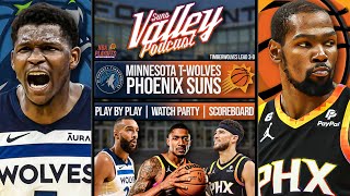 Minnesota Timberwolves vs Phoenix Suns Game 4 LIVE Reaction | Scoreboard | Play By Play | Postgame