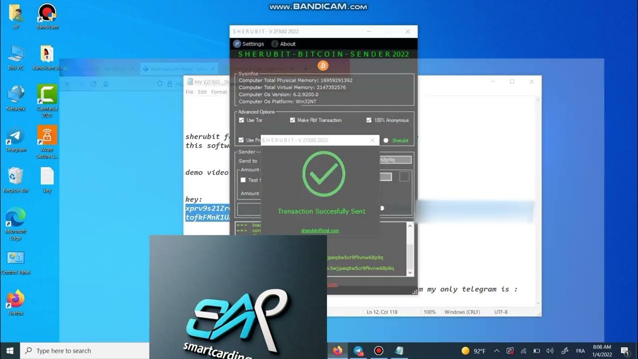Sherubit fake bitcoin sender software youtube