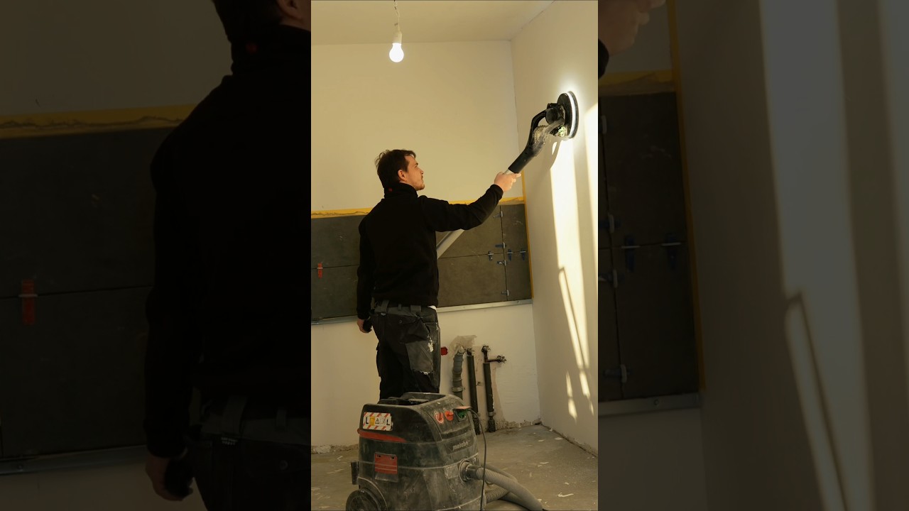 Perfekt glatte Wände. 1 Wand – 1 Stunde mit Planex