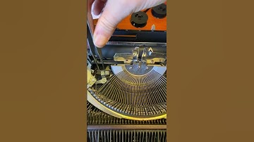 Konryu Seville 4000 typewriter; ribbon lift failure to reset.