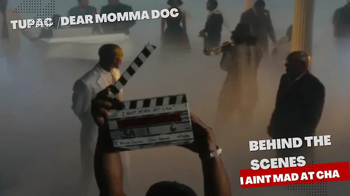 Tupac 's I Ain't Mad At Cha [Behind the scenes footage] #dearmomma doc