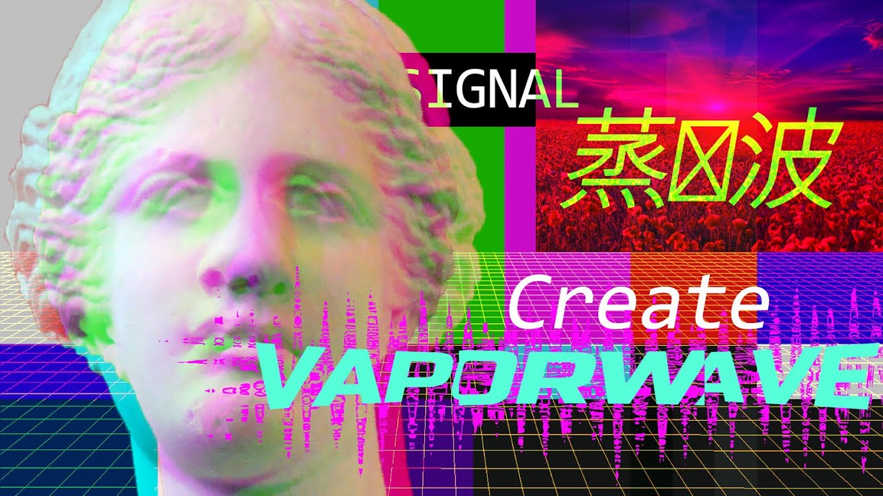 Photoshop How To Create A Vaporwave Graphic Youtube