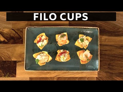 How to make Filo Cups | Easy and Quick Preparation | Small Party Bites