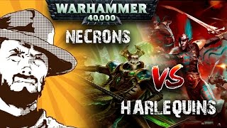 Мультшоу Репорт Warhammer 40k Herlequin VS Necrons
