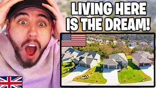Brit Reacts to These American Suburbs are the Best To Live In!