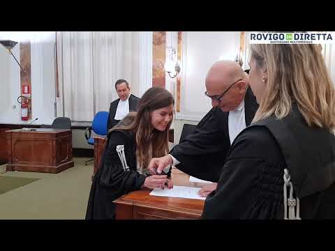 Tribunale di Rovigo - Giuramento dei sei nuovi magistrati