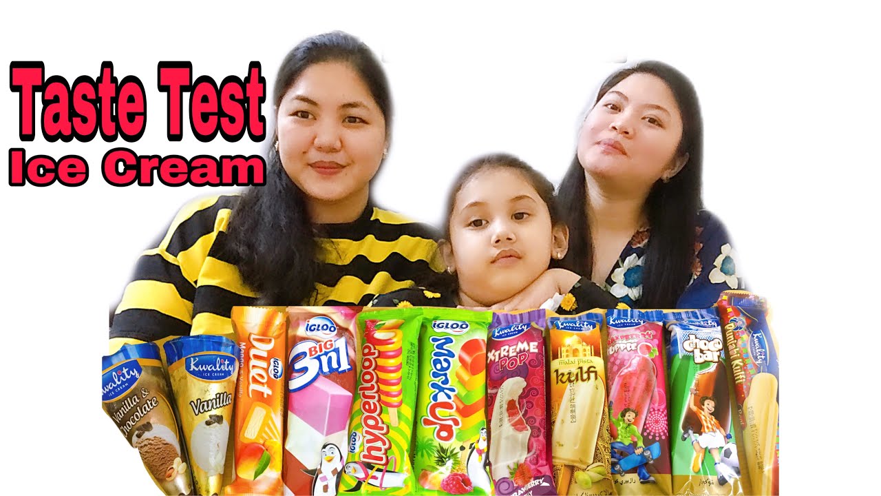 TASTE TEST POPSICLE ICE CREAM HERE IN DUBAI Pilipino Indian Couple