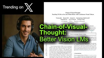 Chain-of-Visual-Thought: Better Vision LMs