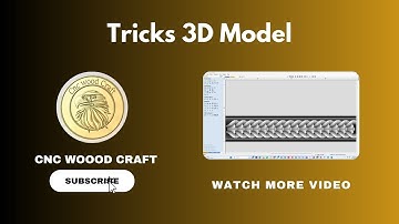 Tricks 3D Model | 3dDesign aspire with toolphath | Vectric aspire,#cncwoodcraft