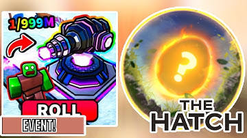 [EVENT] HOW TO GET THE HATCH BADGE & RANDOM EGG IN TOWER DEFENSE RNG - ROBLOX