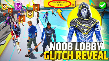 Noob Lobby Glitch Reveal 💯 | How To Get Bot Lobby In Rank Match