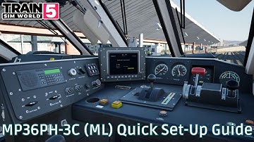 MP36PH-3C Metrolink - Quick Set-Up Guide - #TrainSimWorld5