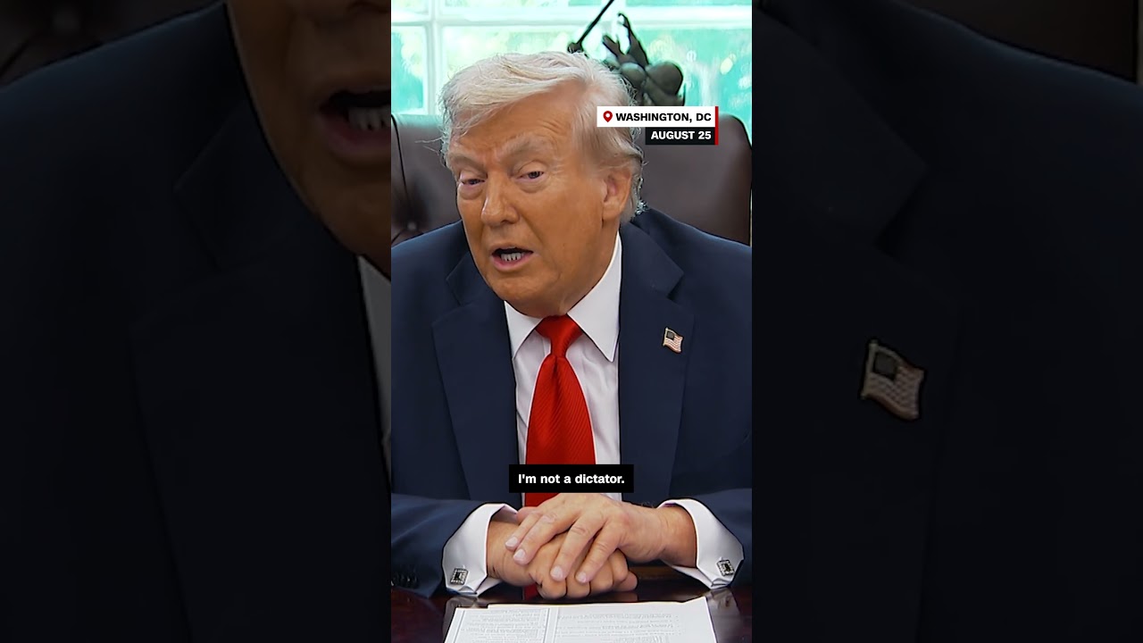 Trump says many people might like a dictator