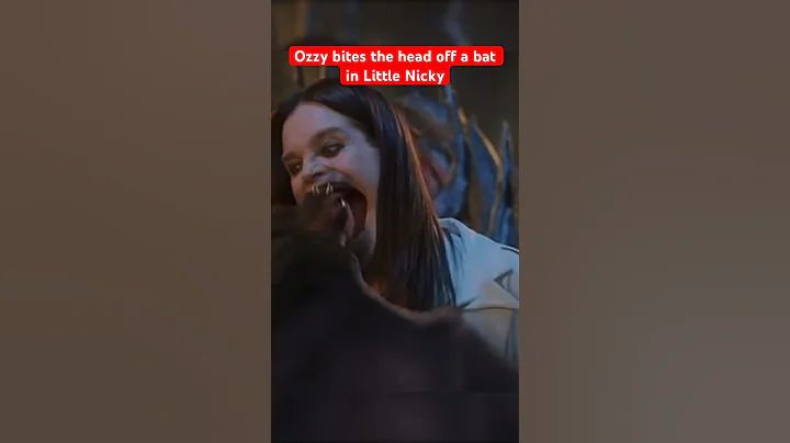 Ozzy Osbourne scene in Little Nicky #shorts #ozzyosbourne #blacksabbath #littlenicky