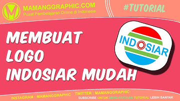 Membuat Logo Indosiar dengan Corel Draw