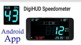 DigiHUD  Speedometer android app. screenshot 5