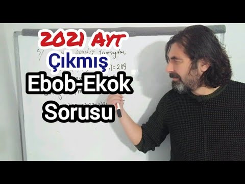 2021 Ayt'de Çıkan Ebob-Ekok Sorusu / #2022ayt #matematik #2022tayfa