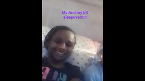 me and my bff yay ooh and a sleepover and Roblox