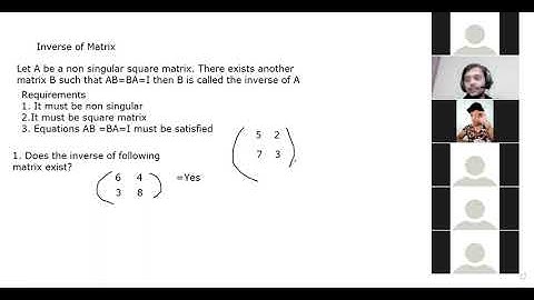 Class 10: Optional Maths How To Solve Inverse Of a Matrix? Types Of Matrix //WORRIER TO WARRIOR//
