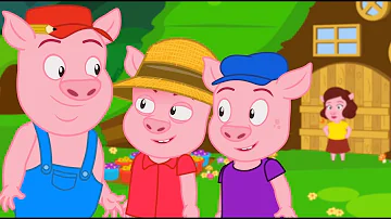Quel est le nom des 3 petit cochon ?