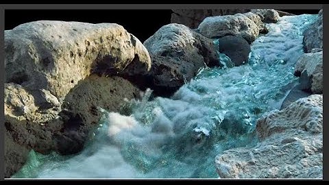 Houdini River Simulation