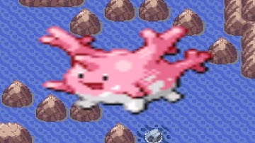 How to find Corsola in Pokemon Ruby and Sapphire