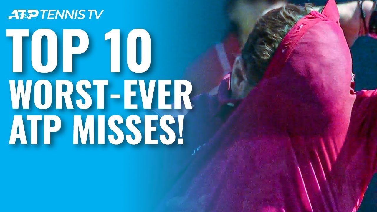 TOP 10 WORST ATP TENNIS MISSES!