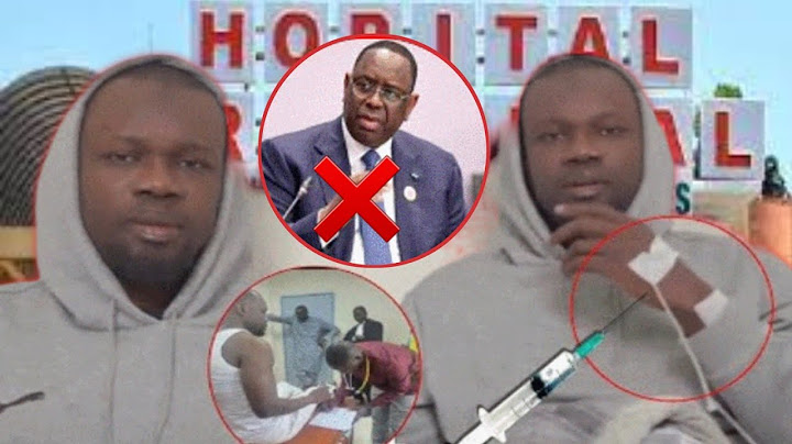 🚨 Dernière minute ousmane sonko....