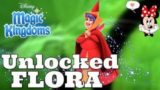 Unlocked Flora Disney Magic Kingdoms Sleeping Beauty Gameplay Walkthrough Ep.250