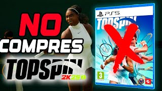 👉 DEBES mirar esto antes de comprar TOP SPIN 2K25