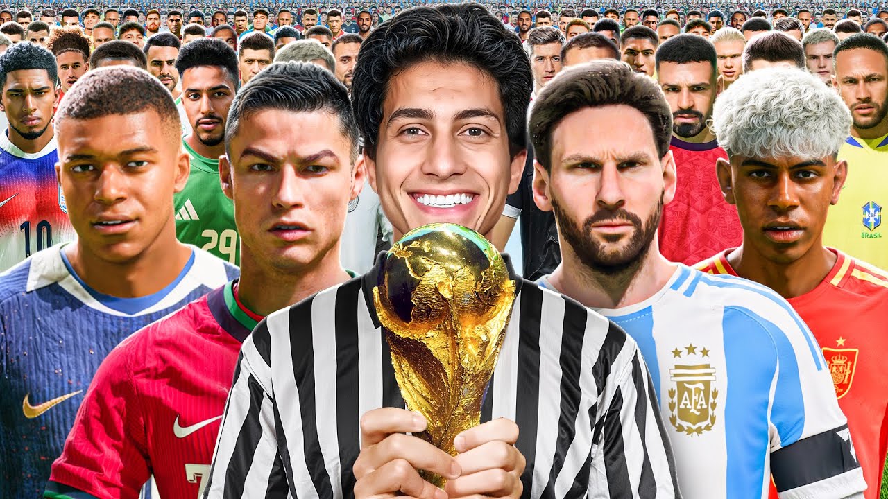 آخر منتخب صامد هيكسب كأس العالم 2026  بالنظام الجديد ( مع 8 منتخبات عربية )