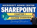 Microsoft Admin Center - Chapter 1 - Introduction Of SharePoint Course - Microsoft 365 Tutorial