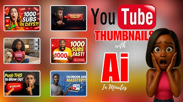 Generate YouTube Thumbnail with Ai in Minutes all for FREE