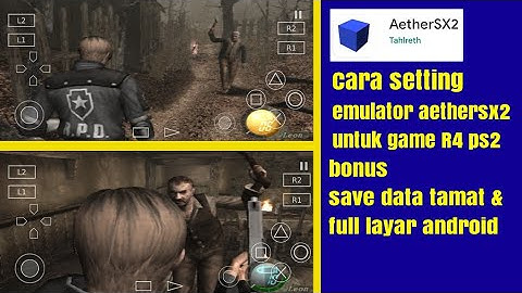 cara setting emulator aethersx2