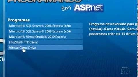 04 - Instalando o Visual C# - Programando em ASP.net Vol01 - Programando Fácil