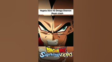 Vegeta SSJ4 VS Omega Shenron Beam Clash #dragonballsparkingzero #shorts #sparkingzero